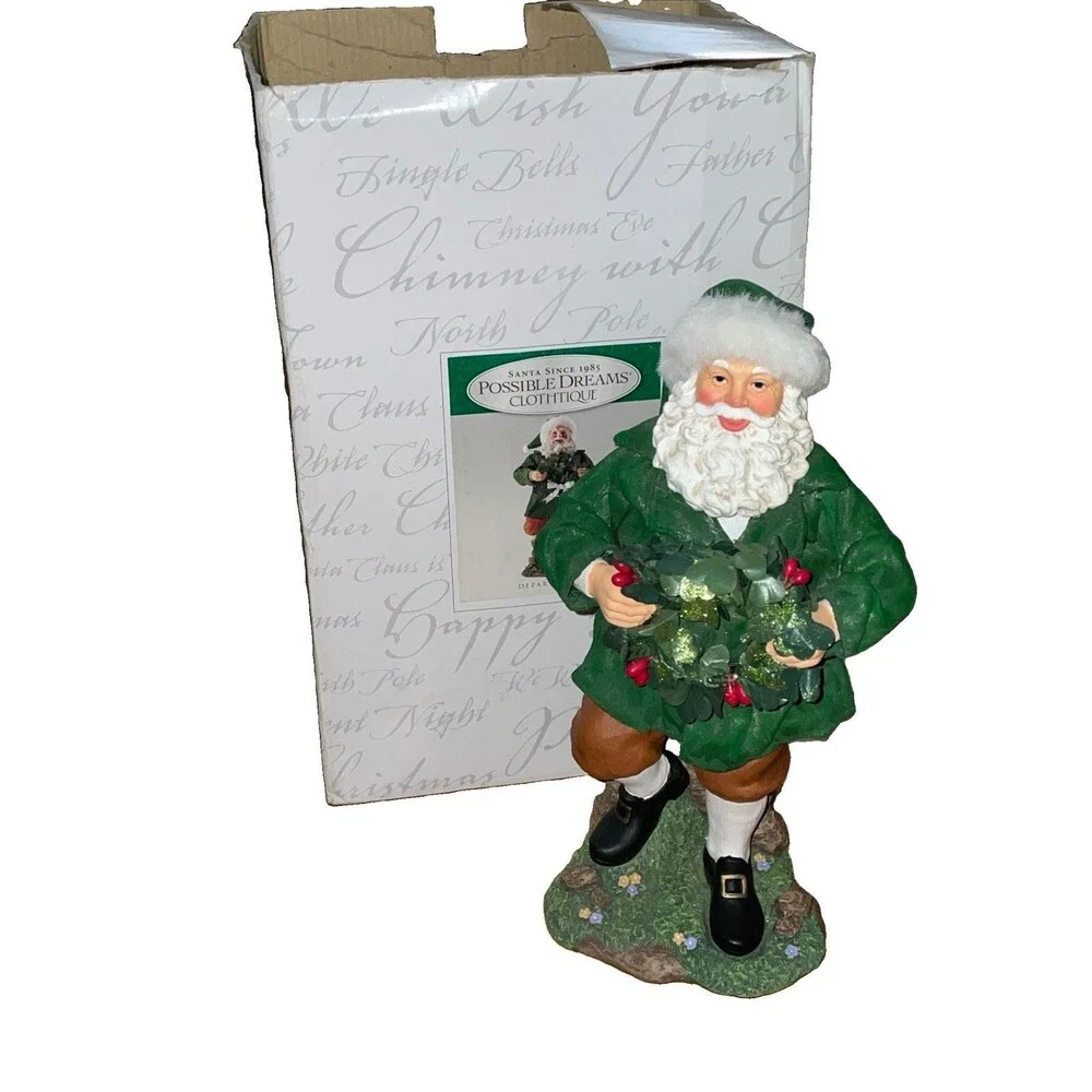 Possible Dreams Clothtique Santa Hope & Faith 4022374D Dept 56 Christmas Decor